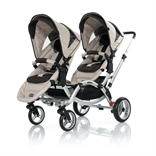 Tvillinge barenvogn Zoom Beige